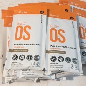 Pruvit Keto OS Orange Dream Charged 20 packs